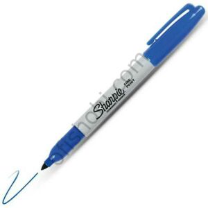 Sharpie Fine Permanent Markör Yuvarlak Uç - Mavi