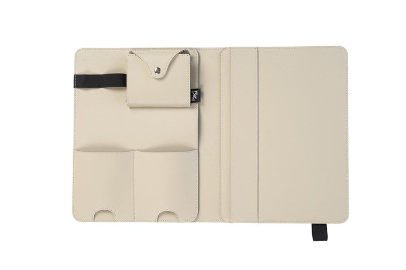 2K Organizer Ve Tablet Kılıfı Suni Deri 49x30 Cm Bej