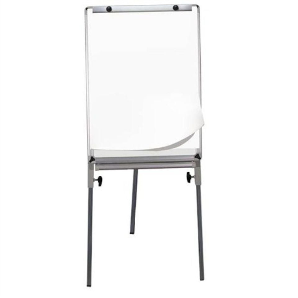 İnter 70x100 Elegant Çerçeve Laminant Yüzeyli Teleskopik Ayaklı Flip Chartlı Beyaz Yazı Tahtası