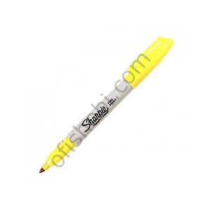 Sharpie Fine Permanent Markör Yuvarlak Uç - Koyu Sarı