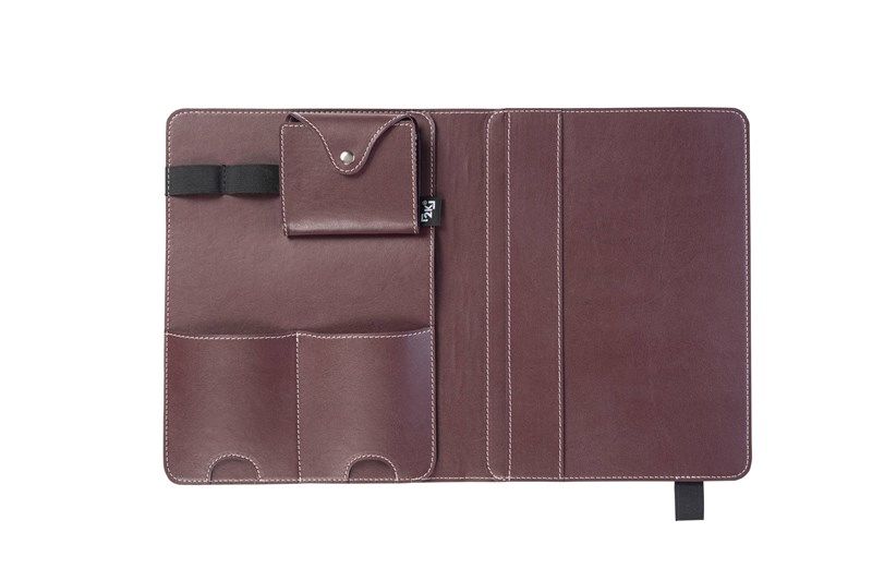2K Organizer Ve Tablet Kılıfı Suni Deri 49x30 Cm Bordo