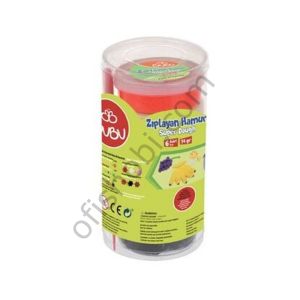 Bu-Bu Zıplayan Hamur 6 Lı Pvc 