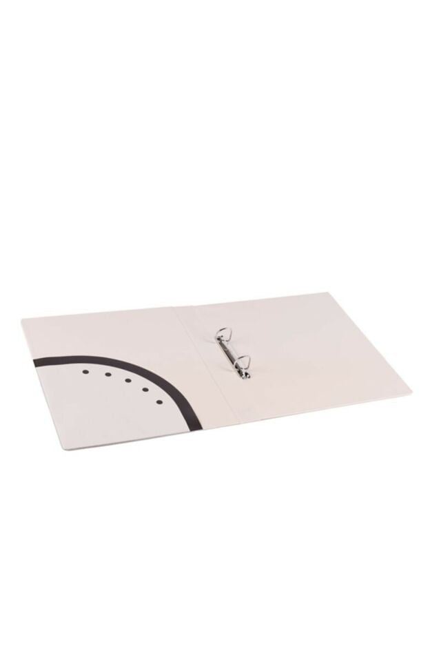 2K Evrak Sunum Klasörü A4 Pvc 3 Cm 2 Halkalı 200 Yaprak 2997 Krem 27x32 Cm