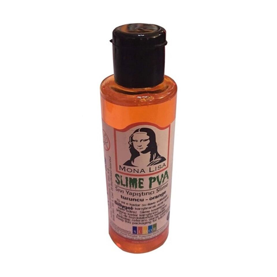 Mona Lisa Sıvı Yapıştırıcı Slime 70 Ml Turuncu