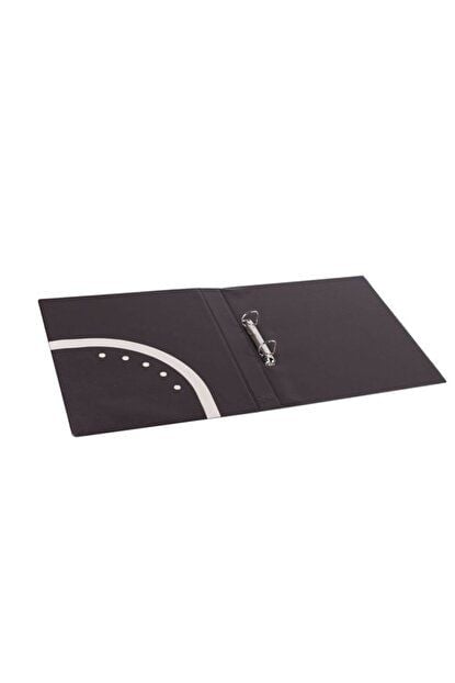 2K Evrak Sunum Klasörü A4 Pvc 3 Cm 2 Halkalı 200 Yaprak 2997 Siyah 27x32 Cm