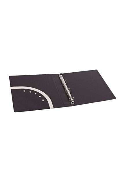 2K Evrak Sunum Klasörü A4 Pvc 3 Cm 4 Halkalı 200 Yaprak 2998 Kahverengi 27x32 Cm
