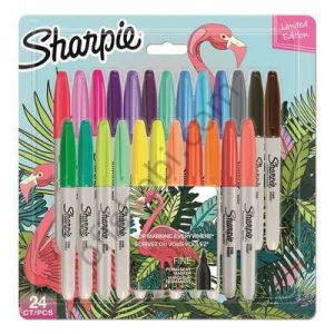 Sharpie Fine Permanent Markör 24 Lü Karışık Kutu - Flamingo