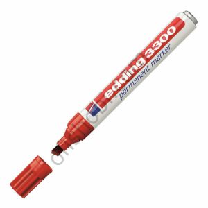 Edding 3300 Permanent Markör Kırmızı
