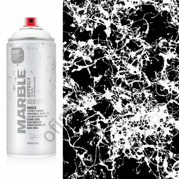 Montana Effect Marble Sprey Boya 400 Ml White Em 9100