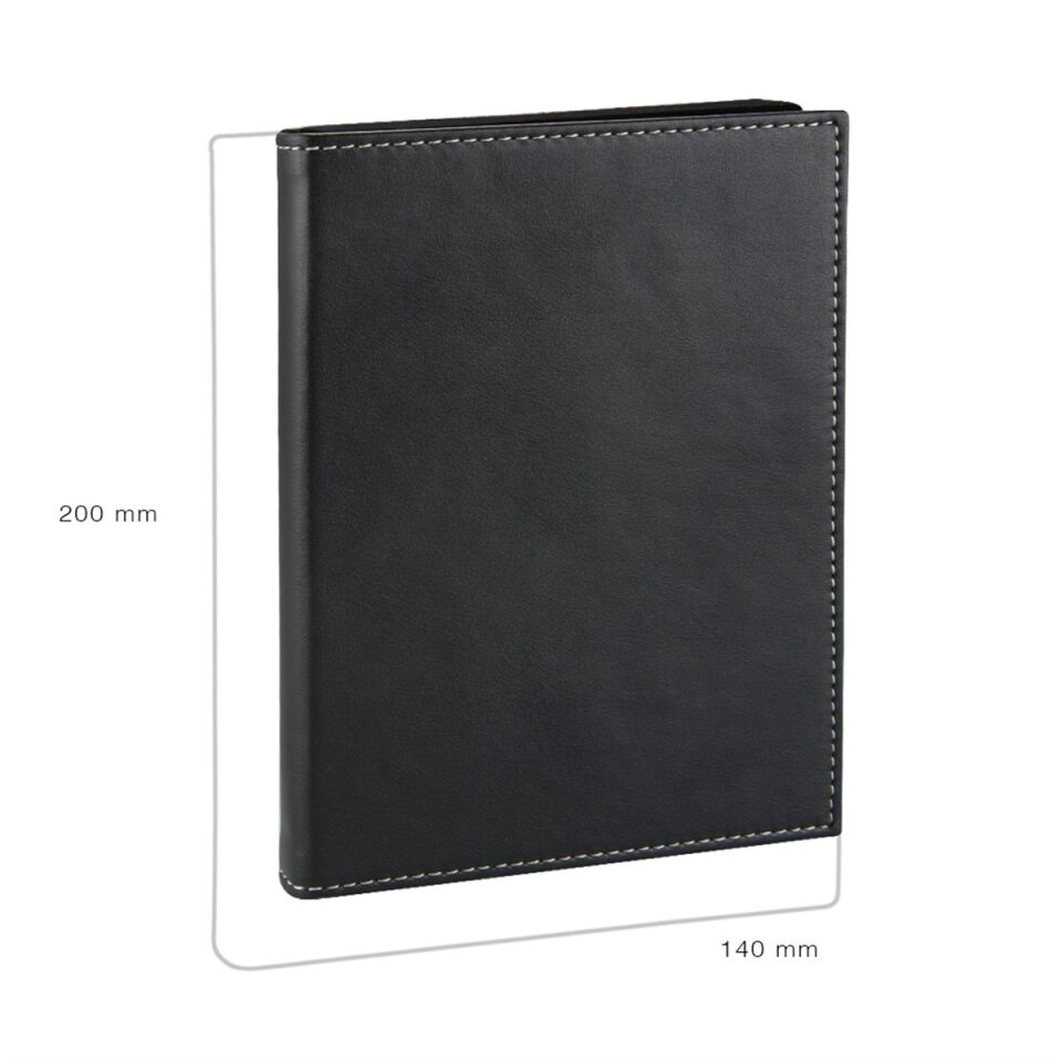 2K Hesap Kutusu 4006S Siyah 14x20 Cm