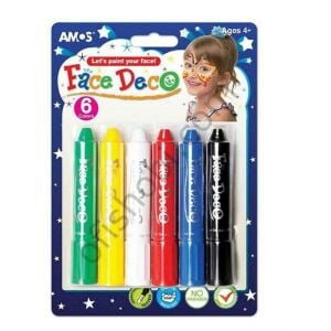 Amos Yüz Boyası 6 Lı