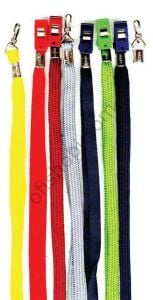 Mapi Klipsli-Polyester Dokunma Kart Askı İpi Siyah 50 Adet