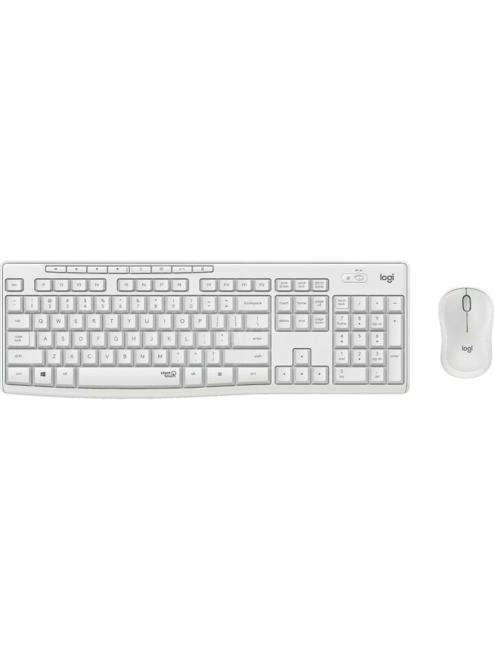 Logitech 920-010089 MK295 Kablosuz Beyaz Klavye Mouse Set