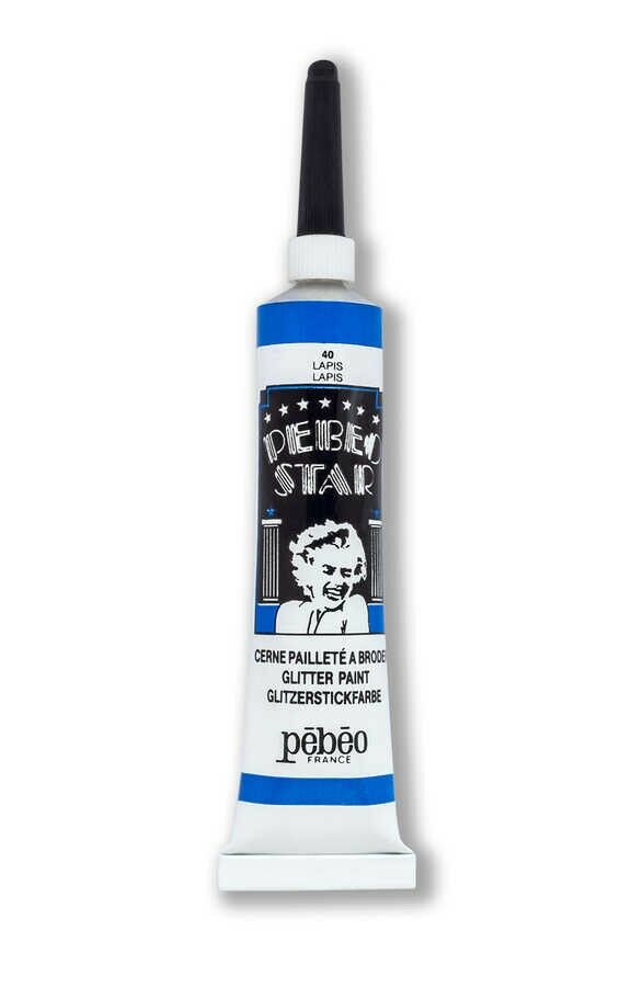 Pebeo Star Pul Payetli Kumaş Boya 20 Ml Tüp Lapis
