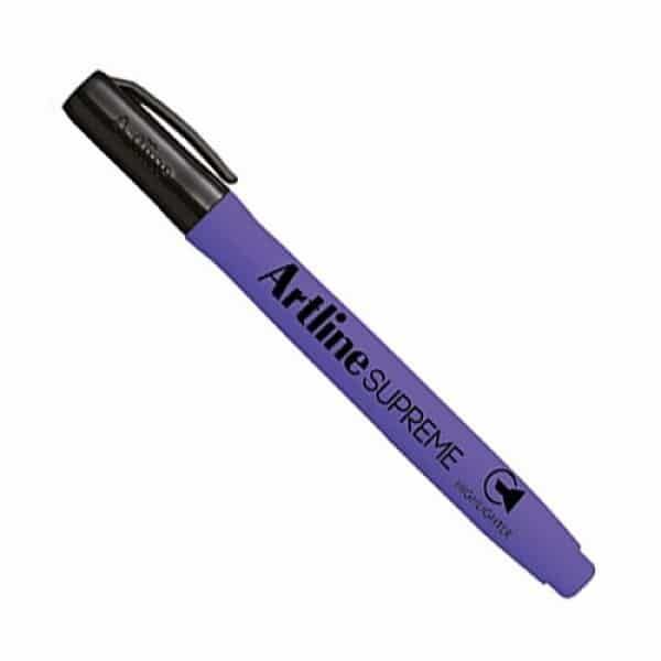 Artline Supreme Fosforlu Kalem Kesik Uç:4,0 Mm Mor