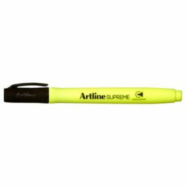 Artline Supreme Fosforlu Kalem Kesik Uç:4,0 Mm Sarı