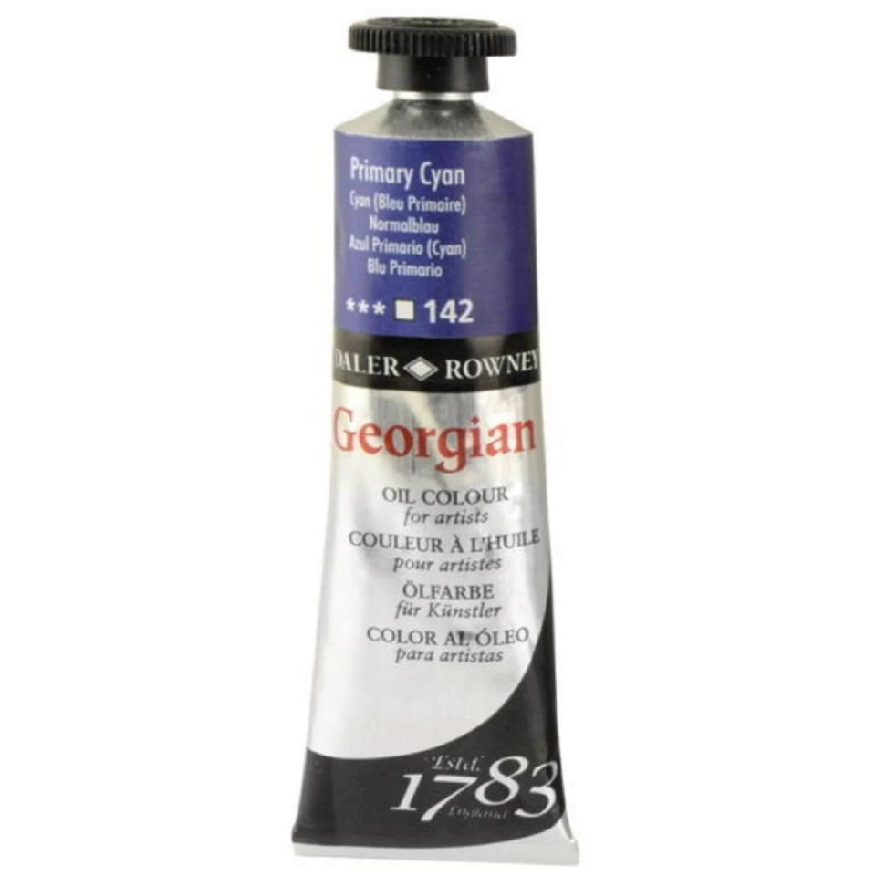 Daler Rowney Georgian Yağlı Boya Goc 38 Ml Primary Cyan