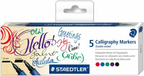 Staedtler 3002 C5 Çift Uçlu Kaligrafi Kalemi 3.5-2