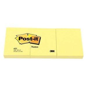 Post-it Not Sarı 100 Yaprak 38x51 Mm