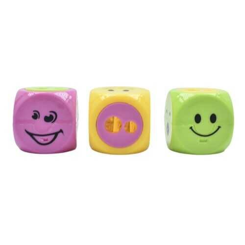 Taros Unick Color Emoji Çift Göz Kare Kalemtraş