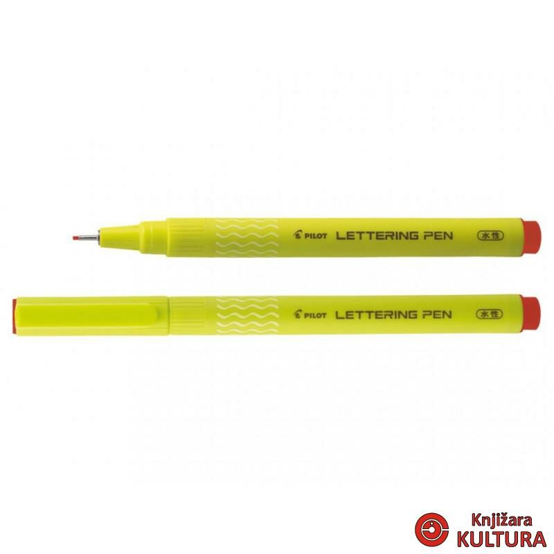 Pilot Lettering Art Kaligrafi 1,0 Mm Kırmızı
