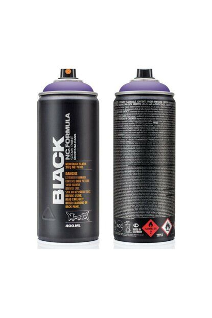 Montana Black Sprey Boya 400 Ml Wizard BLK4160