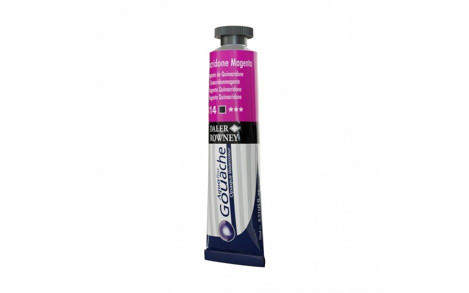 Daler Rowney Aquafine Guaj 15 Ml Permanent Mauve