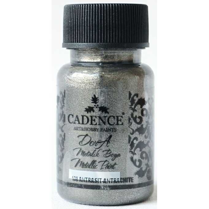 Cadence Dora Metalik Boya 138 Antrasit 50 Ml