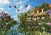 Ks Games 1000 Parça Puzzle Old River Cottage