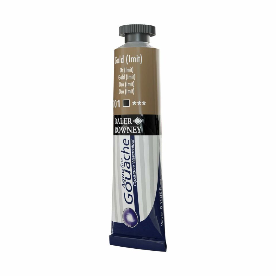 Daler Rowney Aquafine Guaj 15 Ml Gold (Imit)