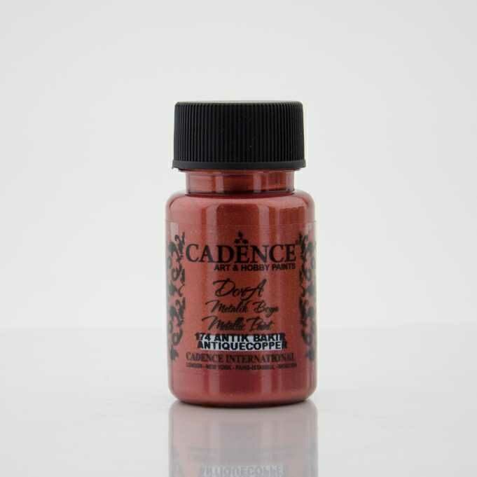 Cadence Dora Metalik Boya 174 Antik Bakır 50 Ml