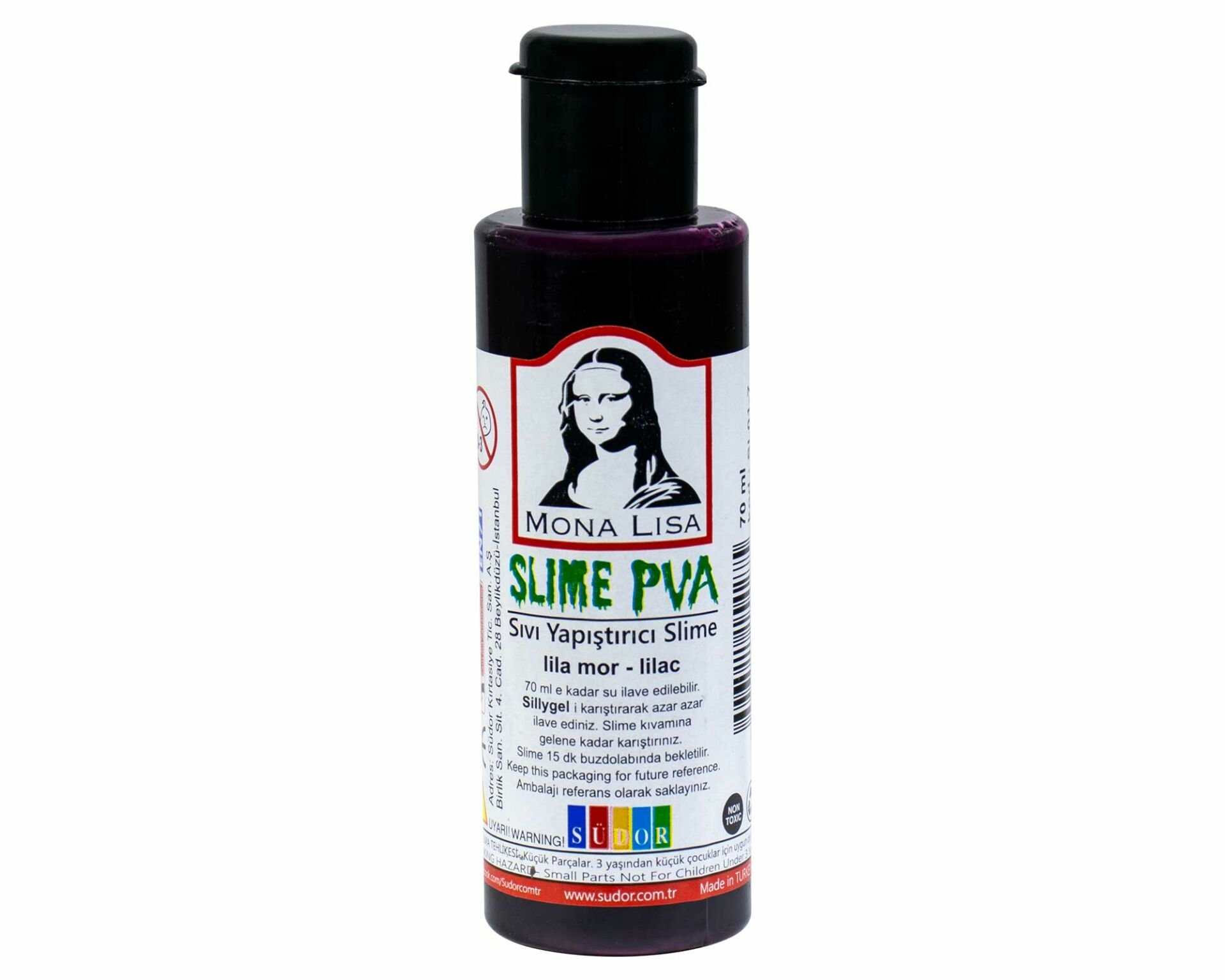 Mona Lisa Sıvı Yapıştırıcı Slime 70 Ml Mor