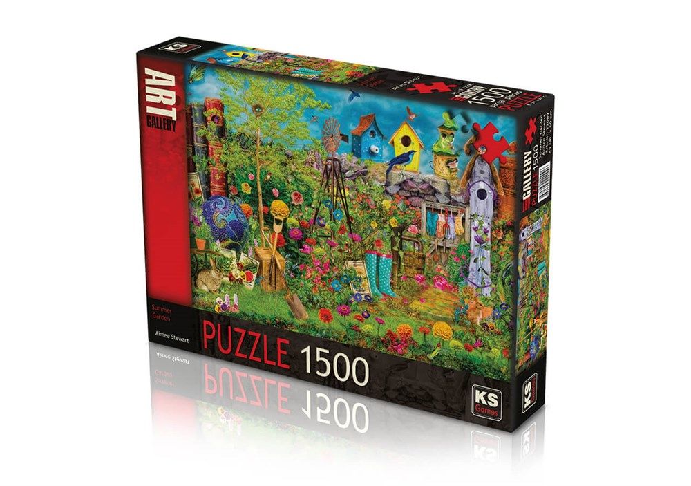 Ks Games 1500 Parça Puzzle Summer Garden