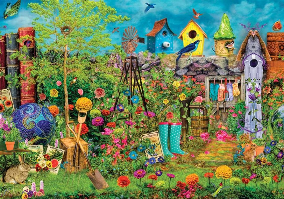 Ks Games 1500 Parça Puzzle Summer Garden