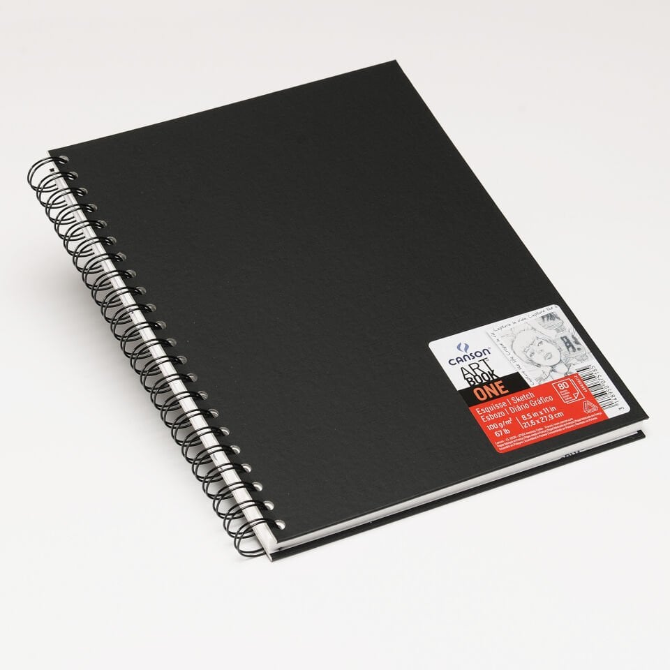 Canson Spp Canartbk One 80S 21,6x27,9 100 Gr