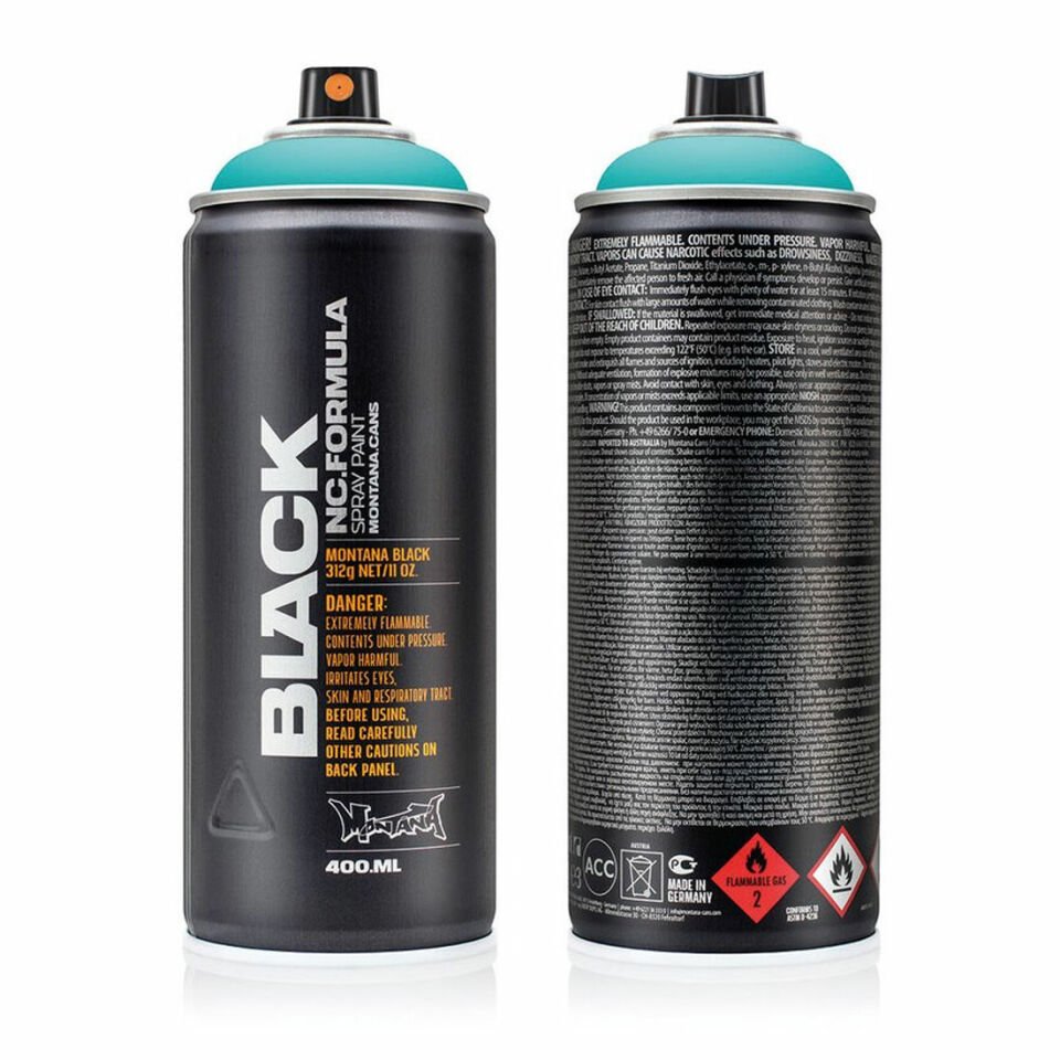 Montana Black Sprey Boya 400 Ml Nappies BLK6190