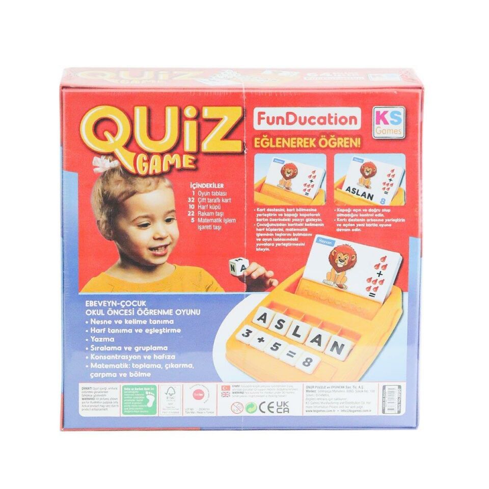  Ks Games Quiz Game Türkçe