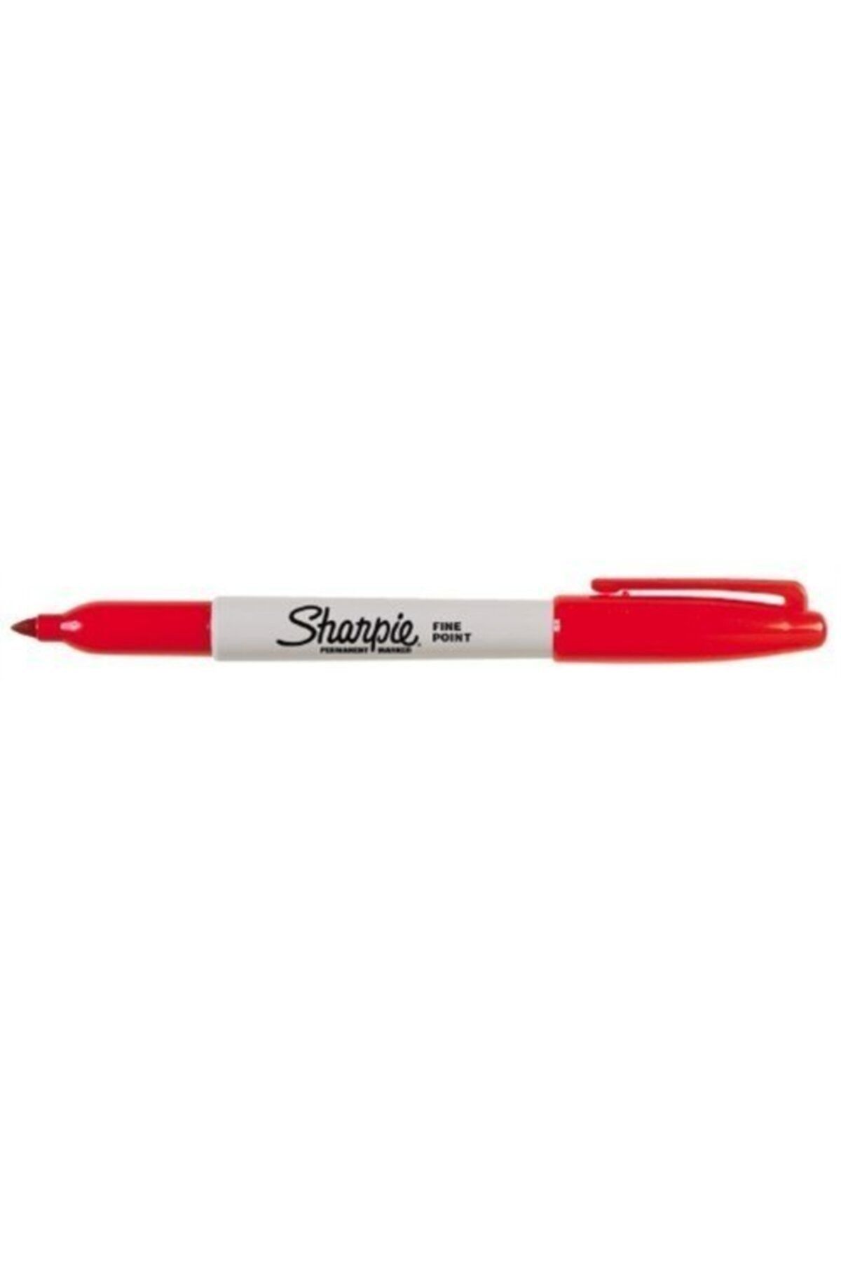 Sharpie Fine Permanent Markör Yuvarlak Uç - Kırmızı