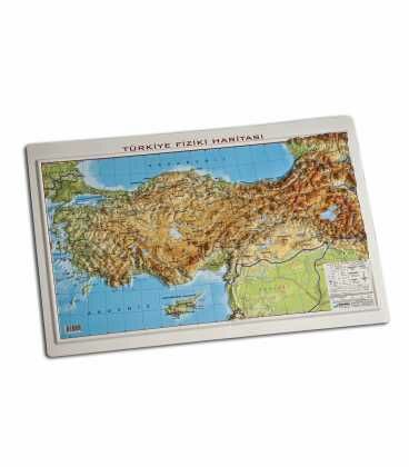 Gürbüz Türkiye Fiziki Kabartma Harita (35x50)