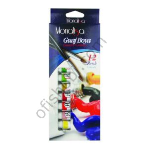 Mona Lisa Guaj Boya Set 12x12 Ml Tüp
