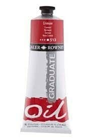 Daler Rowney Graduate Yağlı Boya Grad Oil 200 Ml Crimson