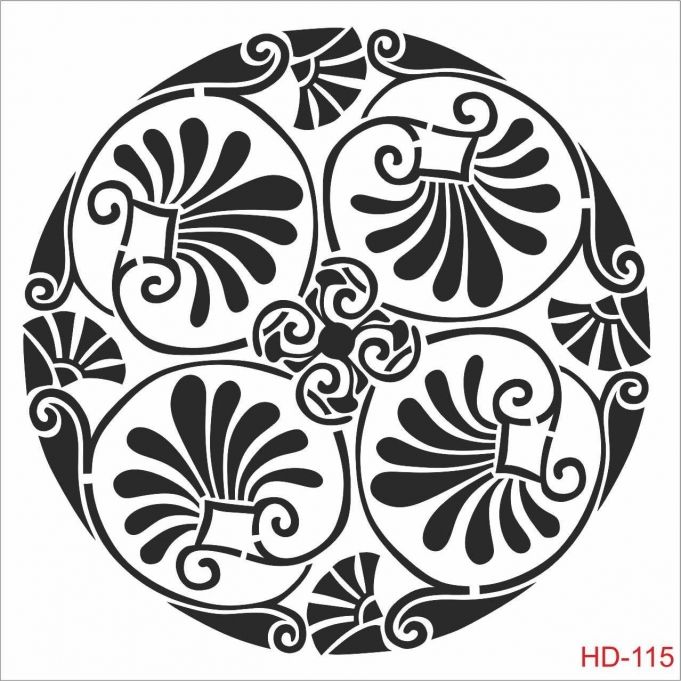 Cadence Home Decor Stencıl Hd-115 45X45