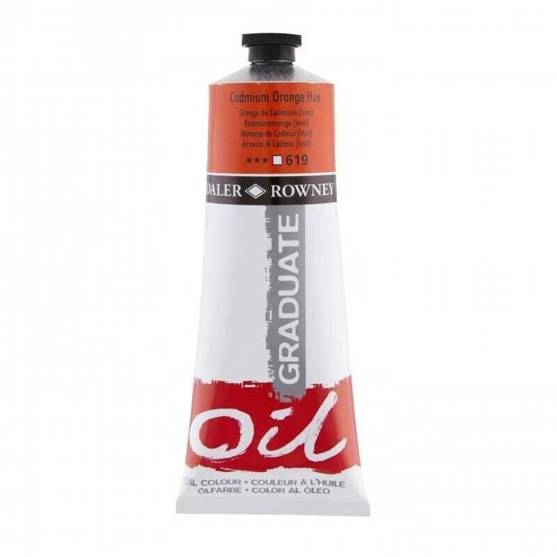 Daler Rowney Graduate Yağlı Boya Grad Oil 200 Ml Cad Orange Hue