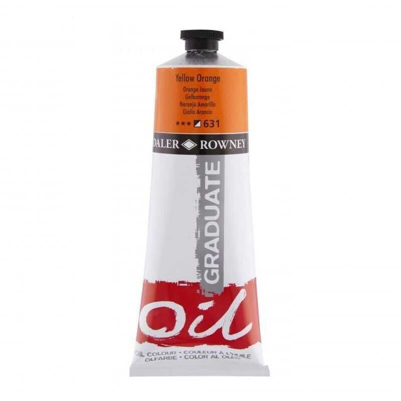 Daler Rowney Graduate Yağlı Boya Grad Oil 200 Ml Yellow Orange