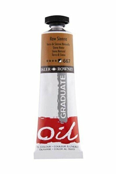 Daler Rowney Graduate Yağlı Boya Grad Oil 200 Ml Raw Sienna