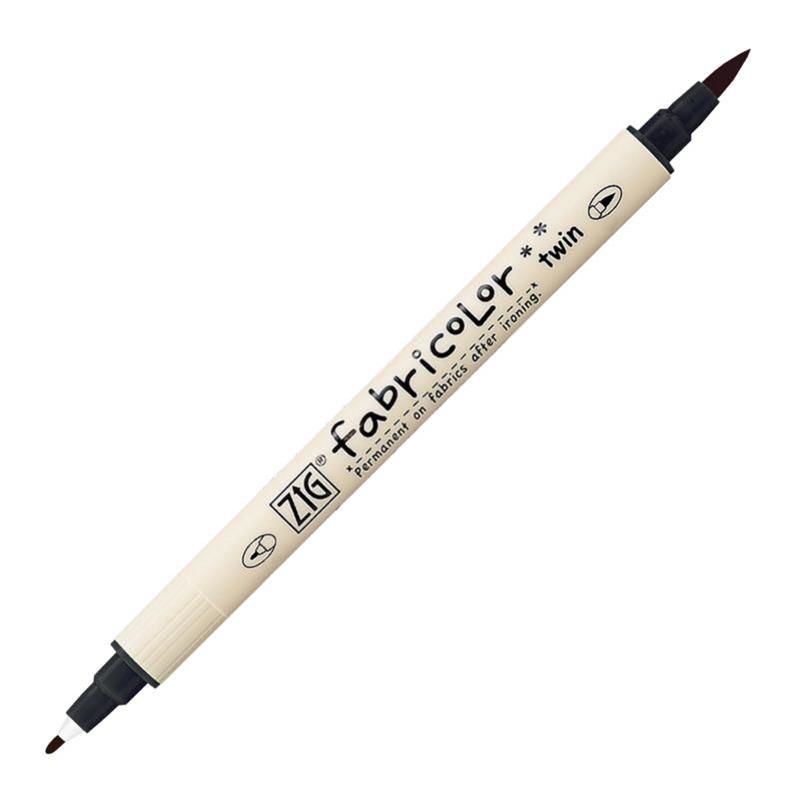 Zig Fabrıcolor Twın Kumaş Kalemi Tc-4000 010 Black