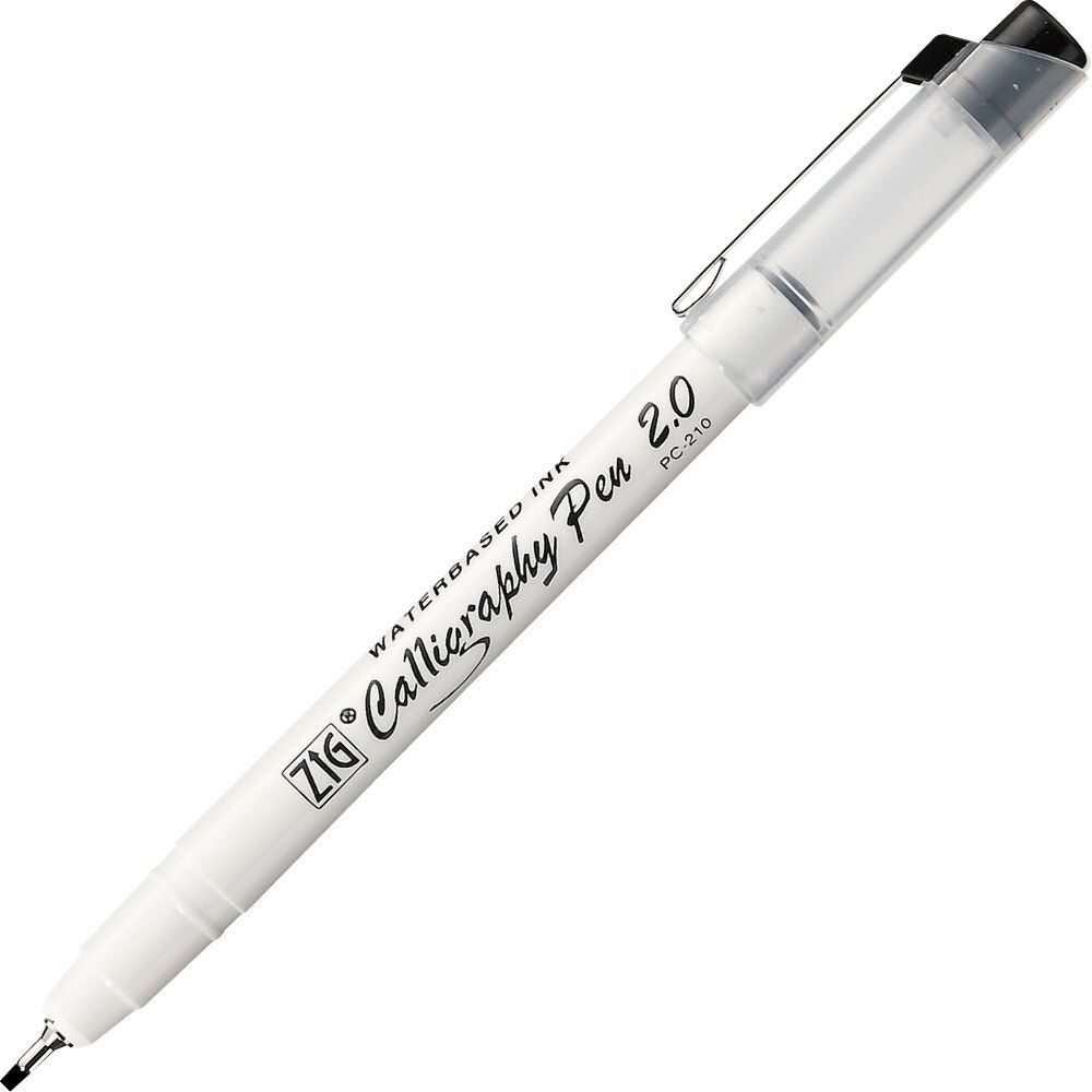 Zig Kaligrafi Kalemi 2.0 Mm Pc-210 Siyah