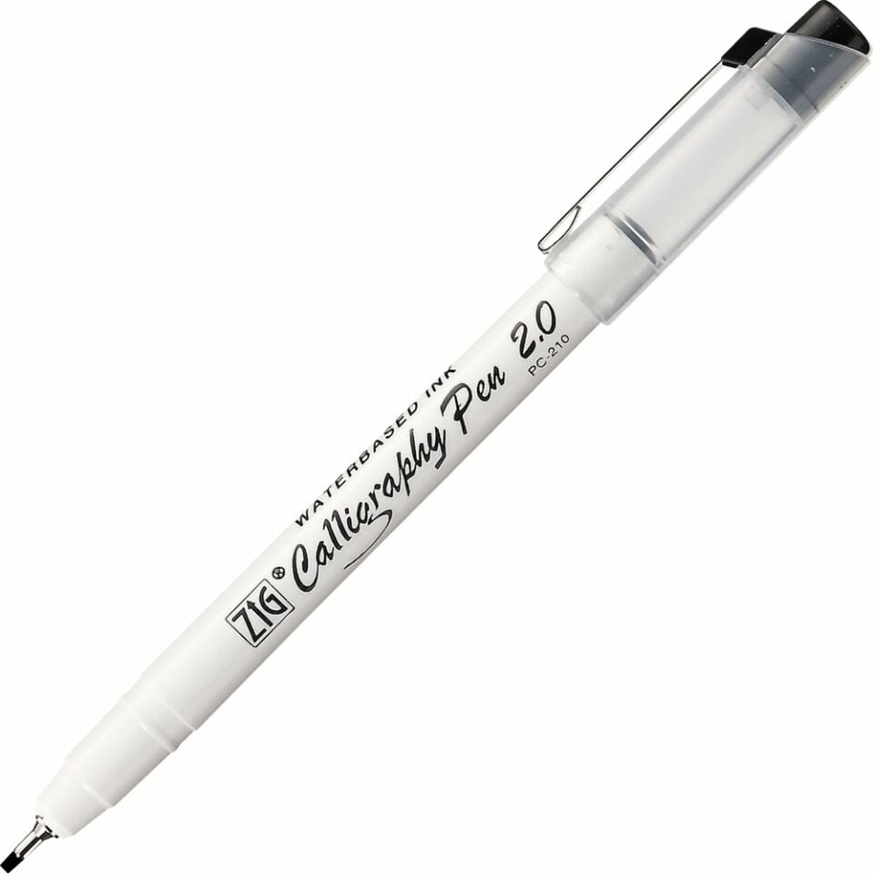 Zig Kaligrafi Kalemi 2.0 Mm Pc-210 Siyah