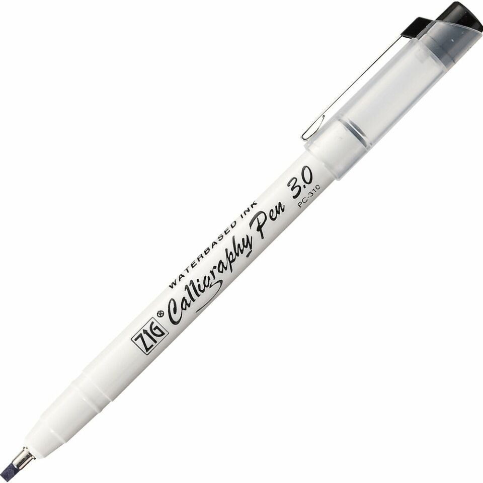 Zig Kaligrafi Kalemi 3.0 Mm Pc-310 Siyah