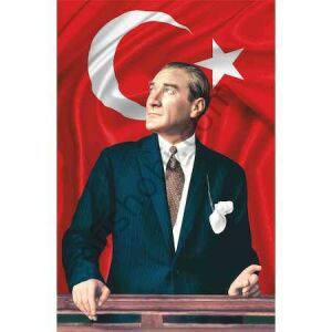 Buket 150x225 Cm Atatürk Posteri No 16